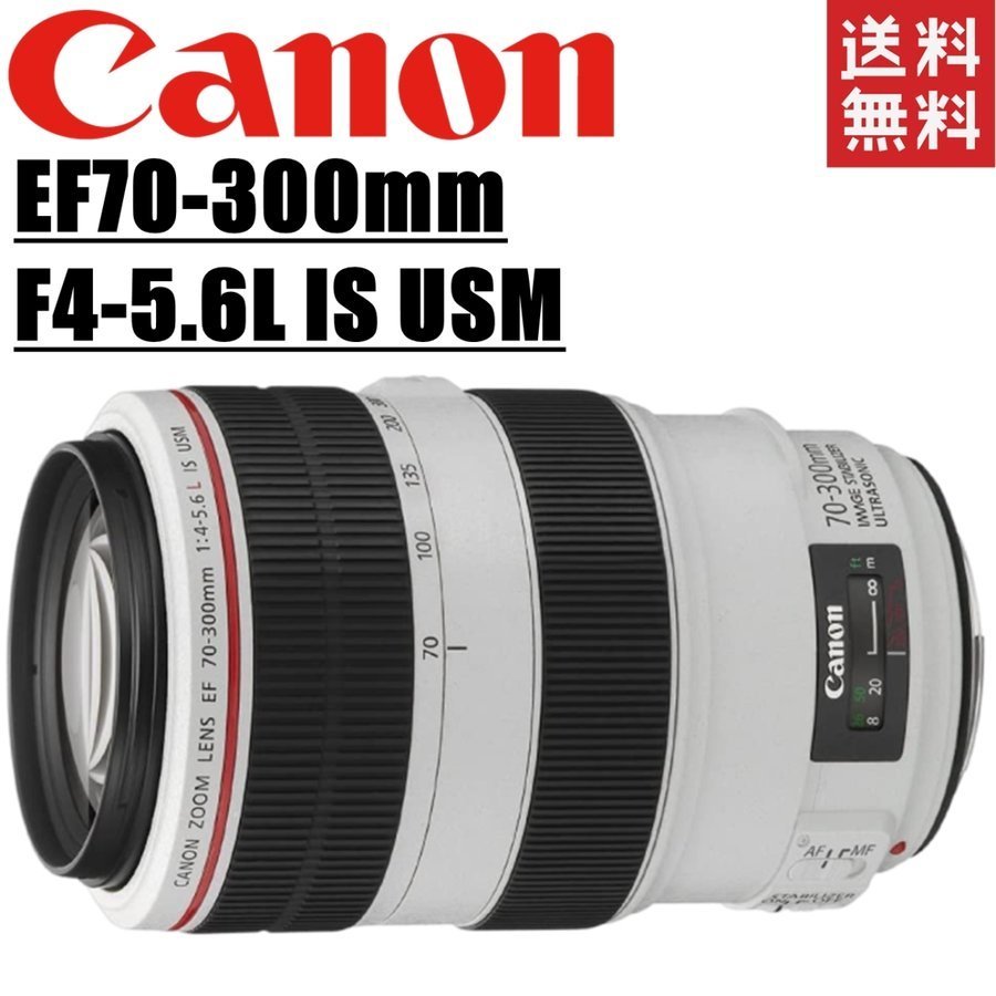  Canon Canon EF 70-300mm F4-5.6L IS USM telephoto lens full size correspondence single‐lens reflex camera used 