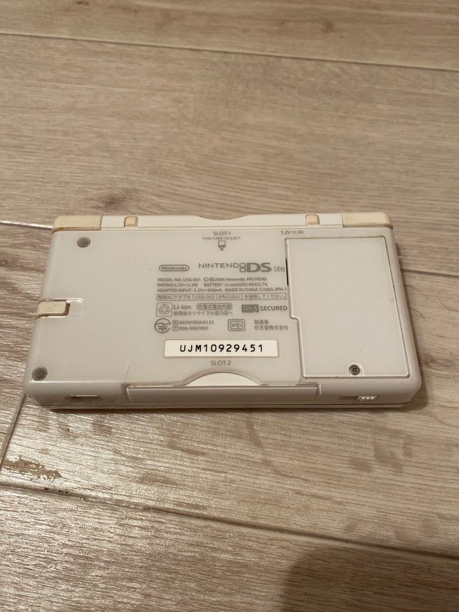 DS lite 本体　白 ニンテンドーDS Lite ニンテンドーDSライト