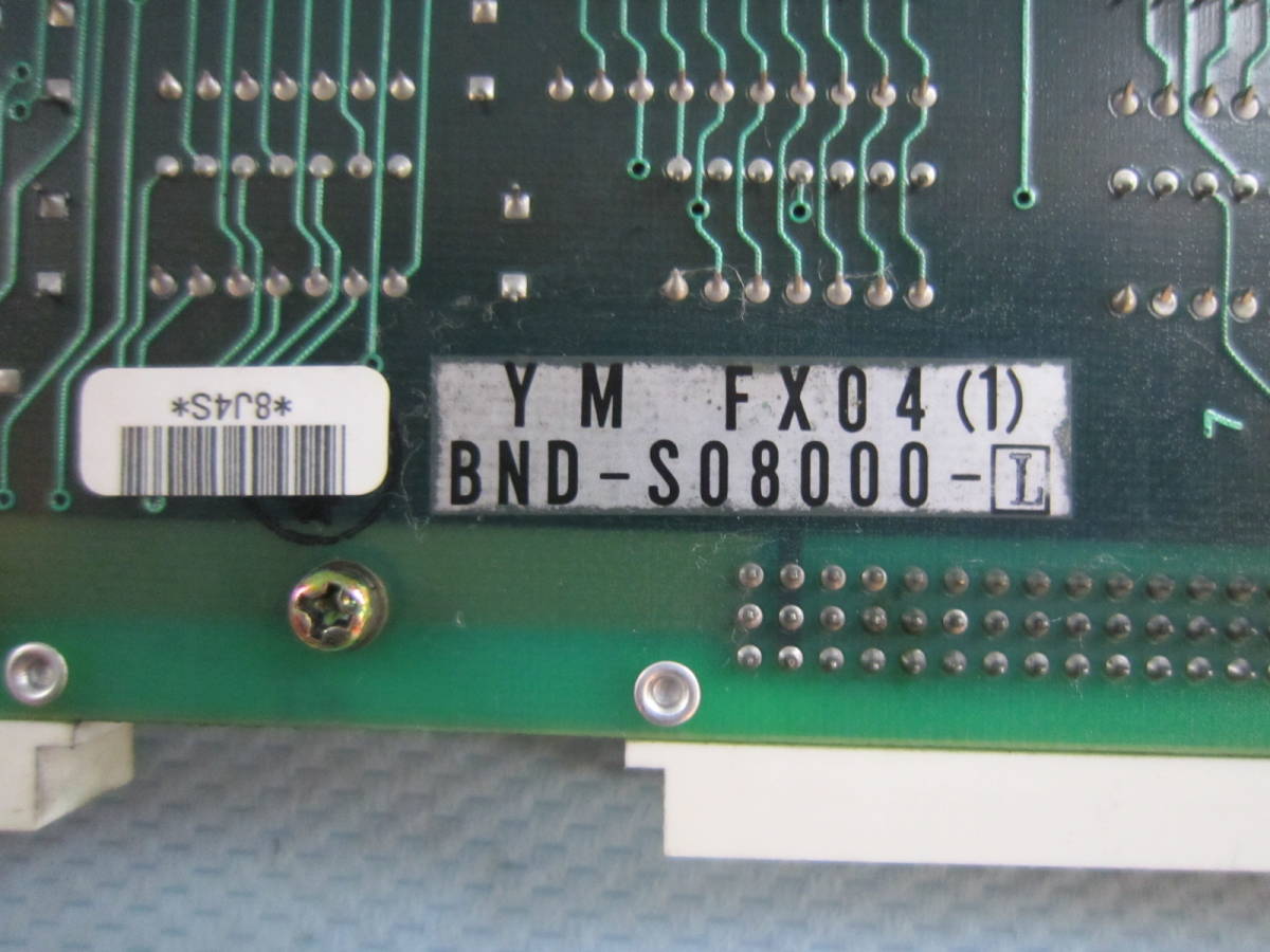 FX04A YM FX04(2)BND-S08500-L / FX04B YM FX04(1) BND-S08000-L / BN624A182H02 PC BOARD FX04A YM FX04(2)BND-S08500-L / FX04B YM FX04(1) BND-S08000-L / BN624A182H02 PC BOARD