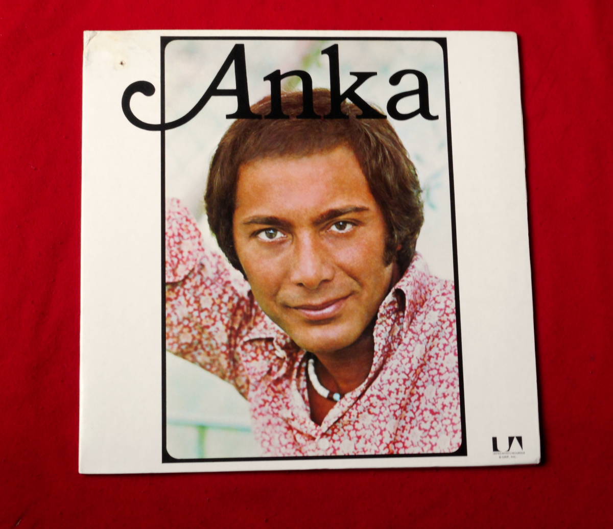  米 CUT 盤 LP「ポール．アンカ／ANKA」No.１ヒット「ハヴィング・マイ・ベイビー 」_画像1