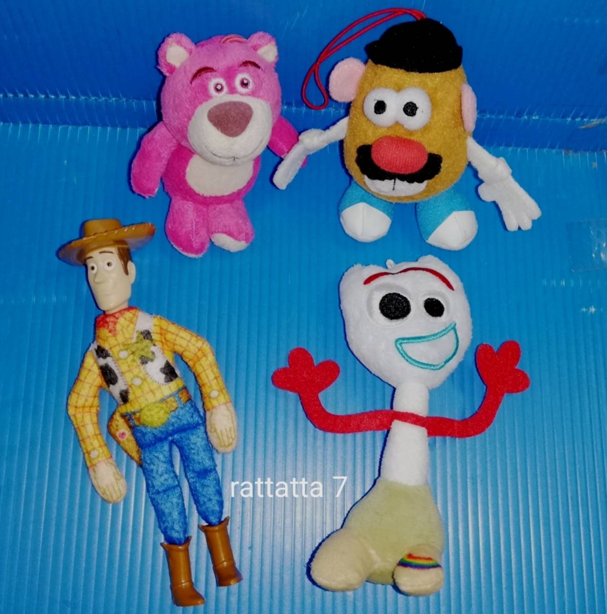 ☆Disney☆TOY STORY☆トイストーリー☆ウッディ☆Mr.ポテトヘッド☆ロッツォ・ハグベア☆フォーキー☆クリアケース☆セット☆ディズニー_画像7