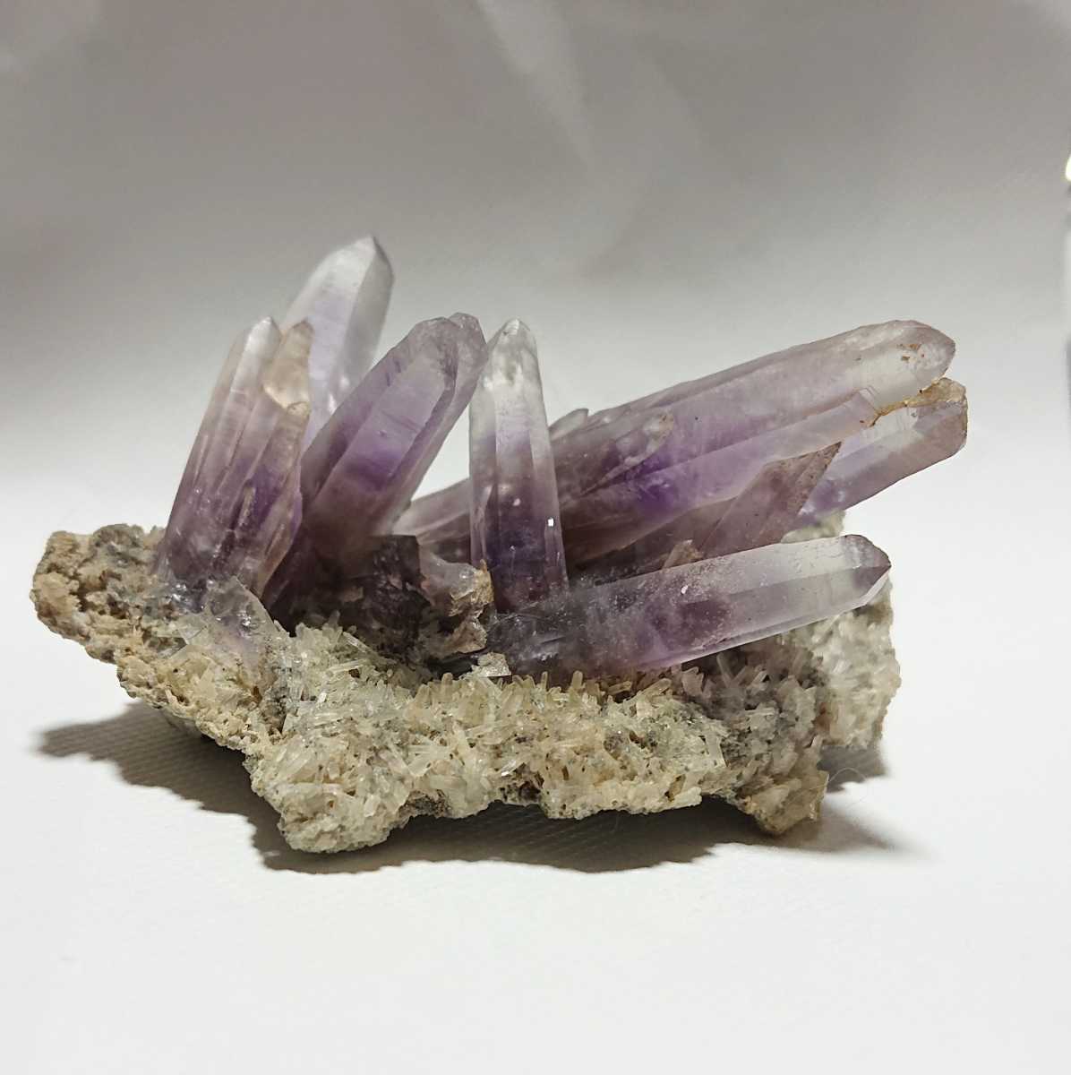 ゲレロアメジスト(紫水晶)水と気泡入り/クラスター/La Valenciana Mine ...