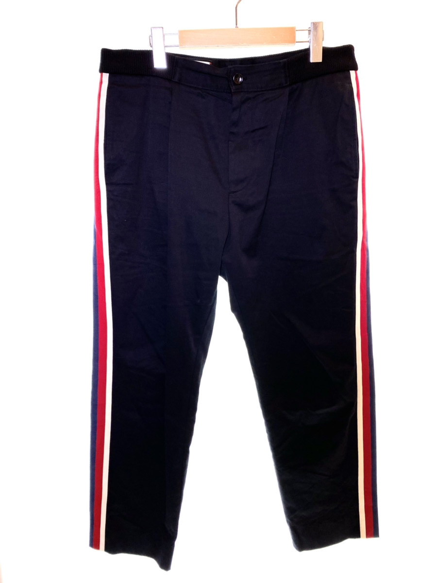 ◯ GUCCI グッチ サイドライン ジョギング ロングパンツ 469607 size50