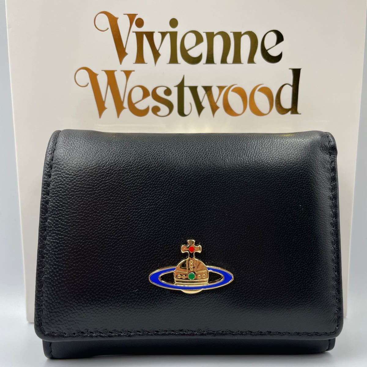 Vivienne Westwood ヴィヴィアンウエストウッド 三つ折り 財布　【返金保証付き】