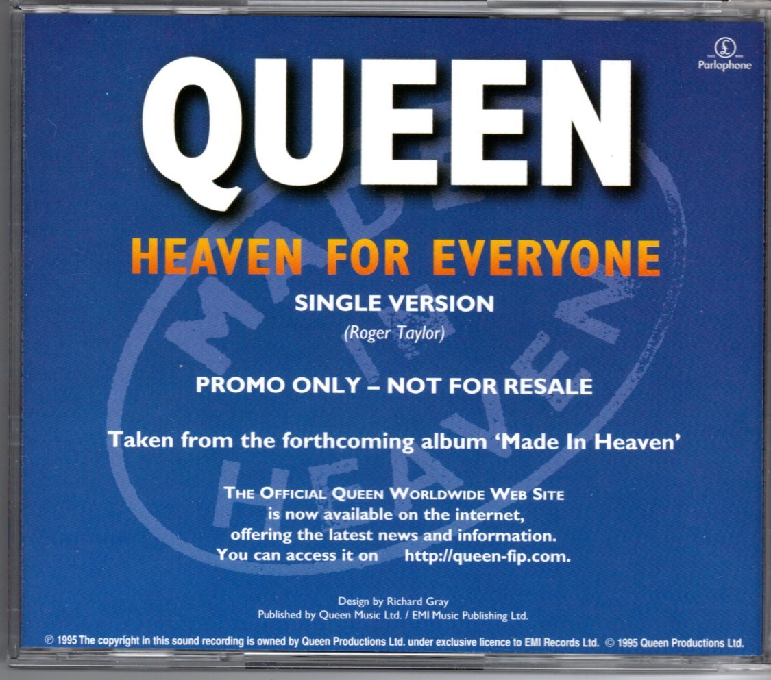 【中古CD】QUEEN / HEAVEN FOR EVERYONE_画像2