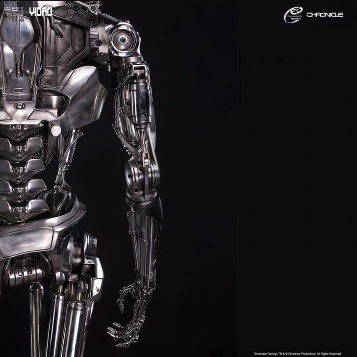 【玩具模型】Cinemaquette Life Size Genisys Endoskeleton Terminator T-800 ターミネーター 樹脂 模型限定版コレクション高さ198ｃｍ E96