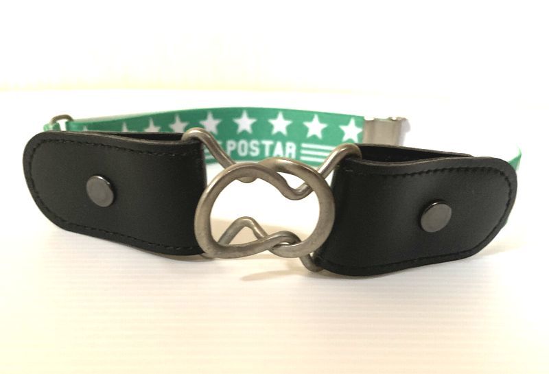 No.281 beautiful goods rubber belt Kids | for children easy removal and re-installation belt color : green free size adjustment possibility postage click post 185 jpy 