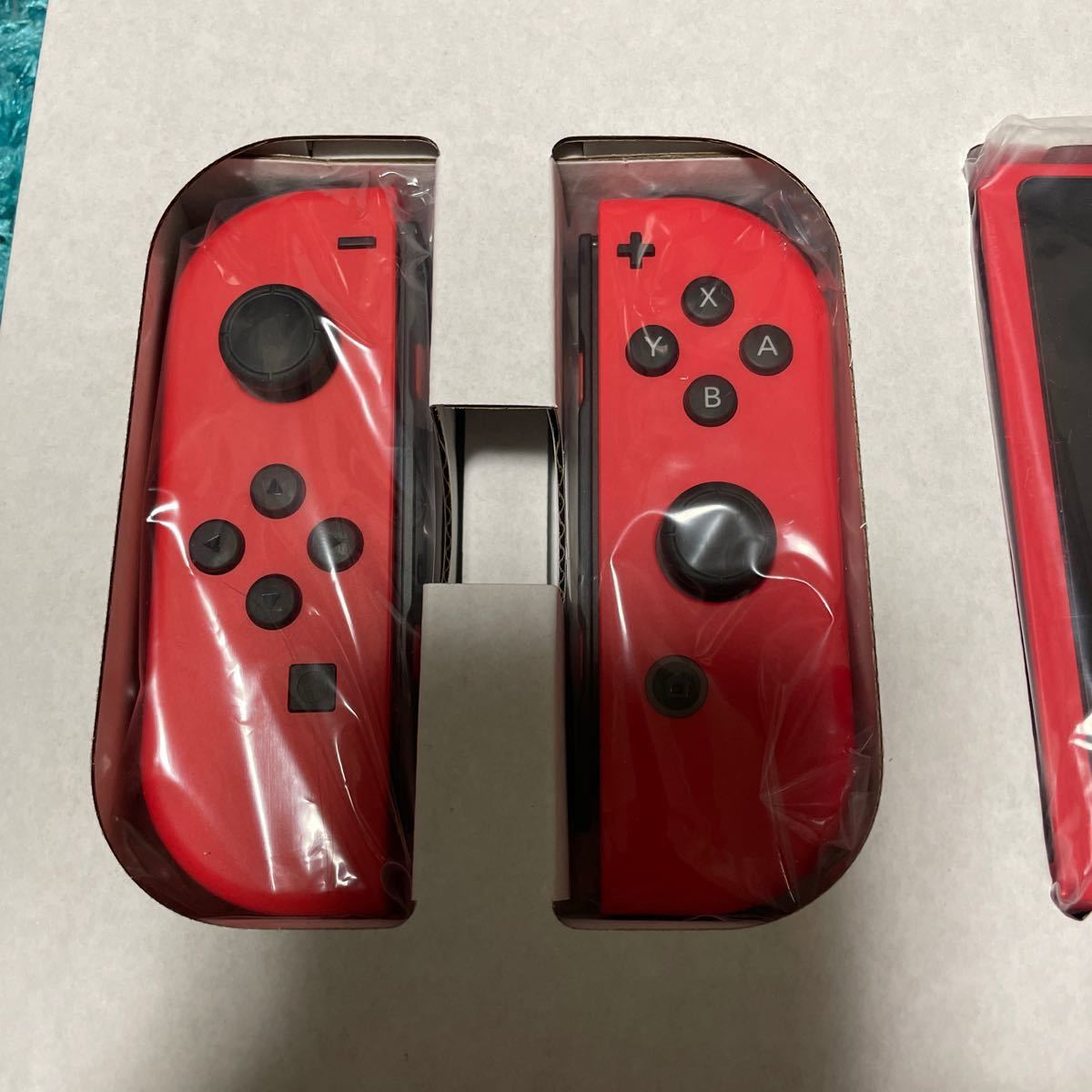  Nintendo Switch ニンテンドースイッチ本体　美品　マリオレッド×ブルー 