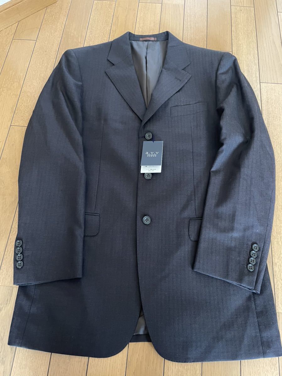 お得】 新品未使用！a.v.v PARIS)チャコール系カラー2パンツ スーツ