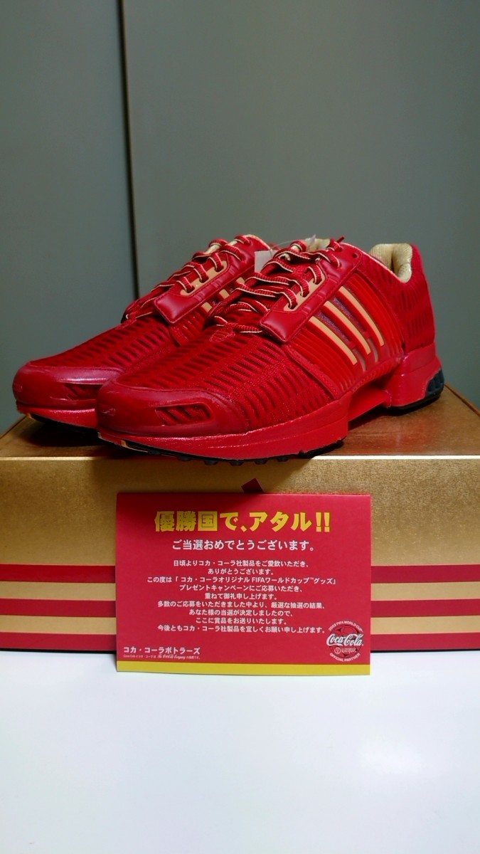 懸賞当選品28.5cm 日韓ワールドカップadidasアディダス CLIMACOOL COKE