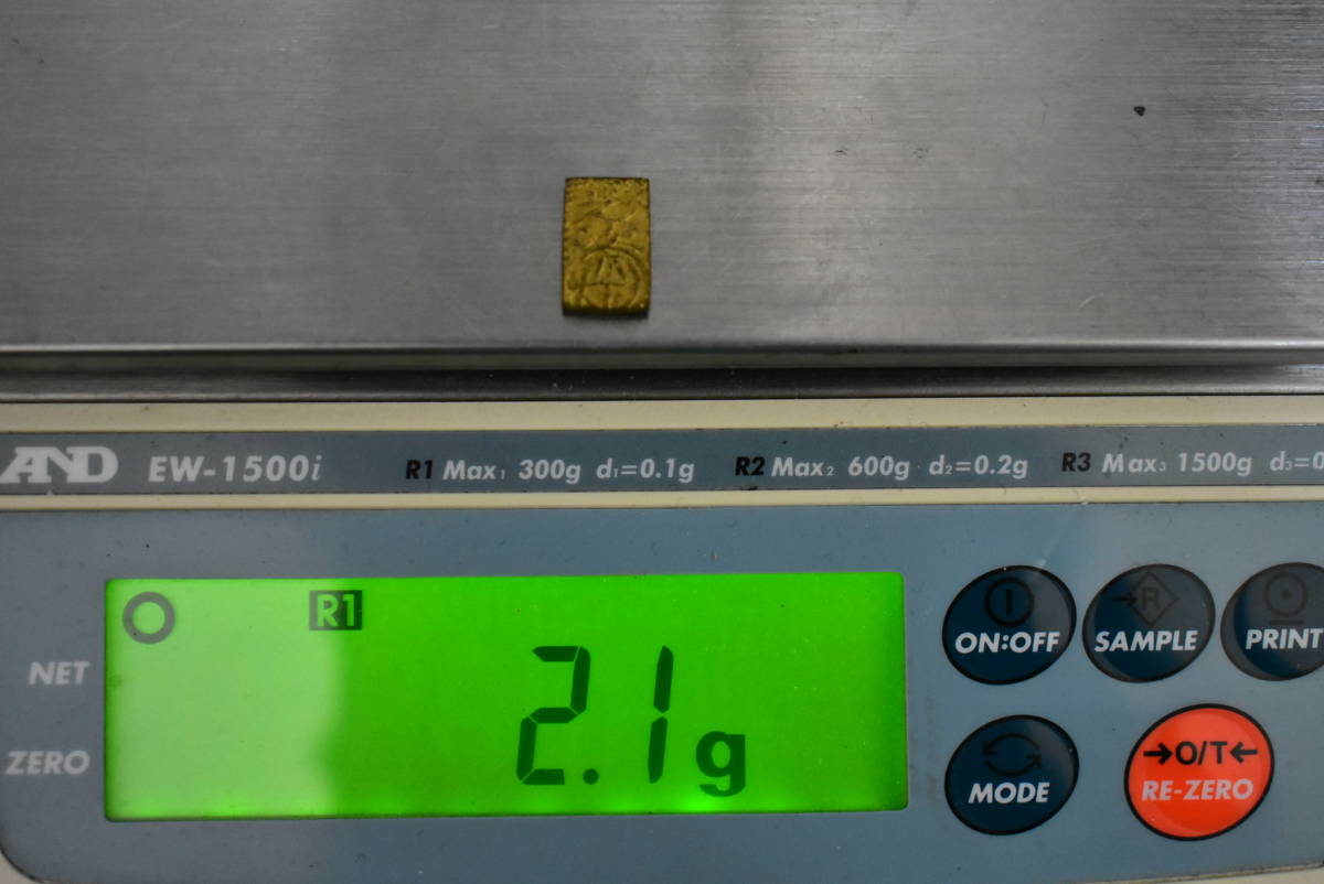 明治 二分判金 3枚 文政一分金 2枚 合計5枚セット まとめ 古銭 金貨