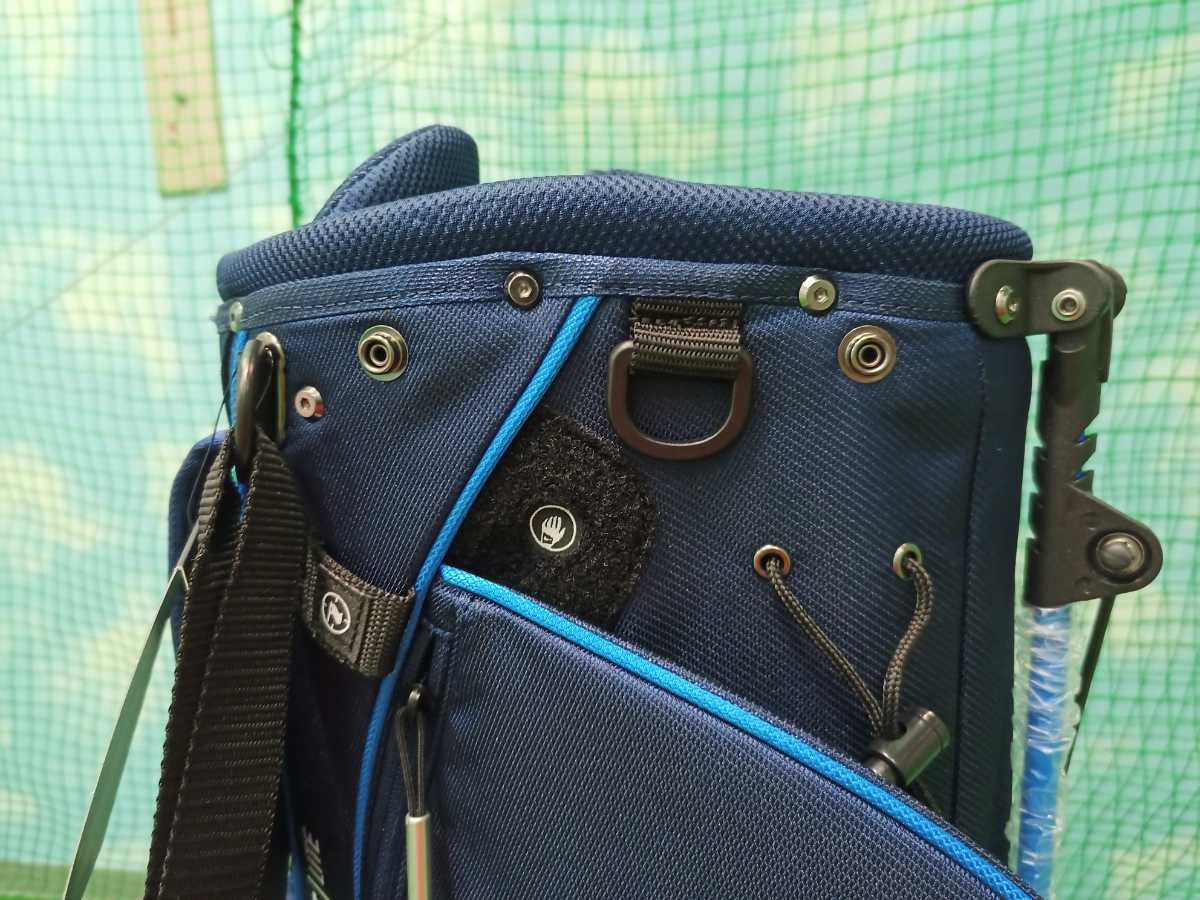 [05][ caddy bag ][ new goods ][ prompt decision price ]NIKE Nike GF3003-437 sport light stand bag / navy /9 type /2.1kg/ hood equipped 