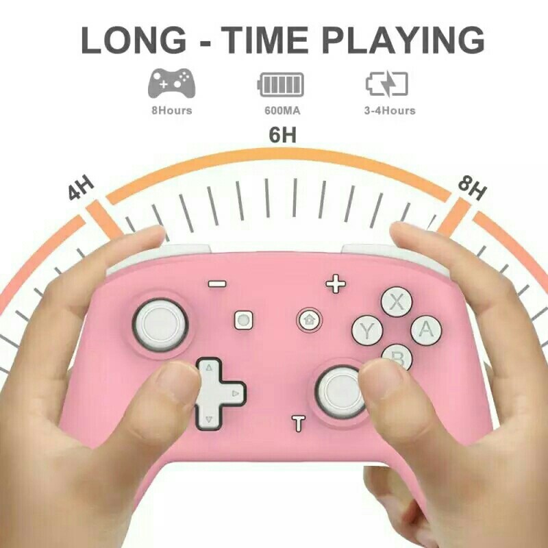 Nintendo Switch 連写コントローラー プロコン ピンク｜Yahoo