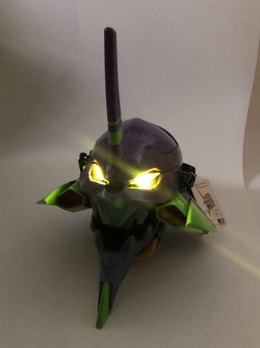  не использовался товар USJ ограничение Evangelion head голова Popcorn ведро LED