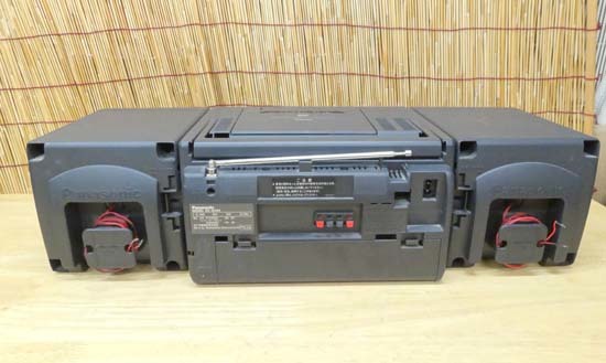 ジャンク扱い パナソニック CDラジカセ RX-E250 カセットテープ ラジオ CDプレーヤー セパレート Panasonic 札幌市 豊平区