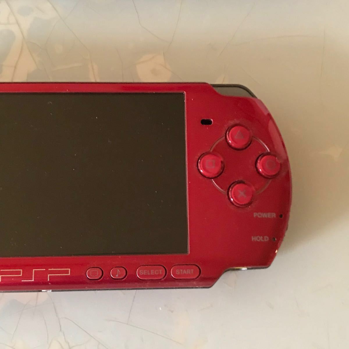 PSP-3000 レッド プレイステーション・ポータブル