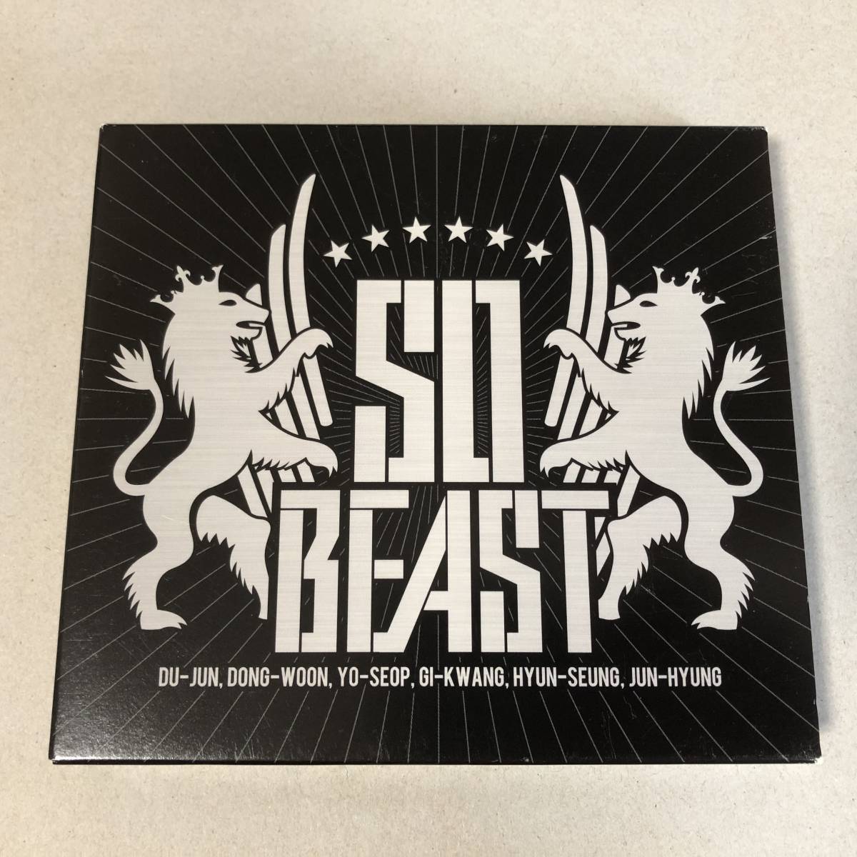 BEAST ビースト - So Beast 国内初回盤 CD＋DVD 韓国 アイドル ポップス K-POP bst687_画像1
