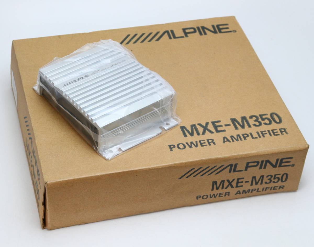 ALPINE 35wモノラルパワーアンプ MXE-M350 未使用_画像2