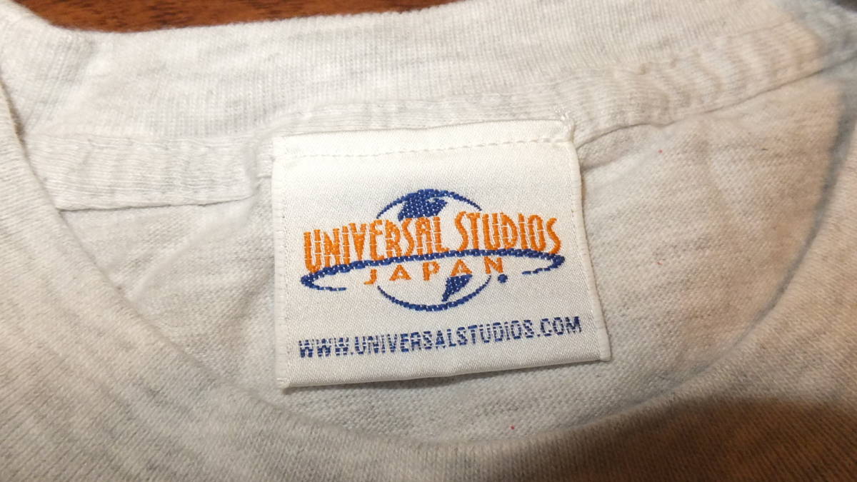 【USJ】ユニバーサルスタジオジャパン1周年記念　Tシャツ　サイズM　Universal Studios Japan　ONE YEAR_画像3