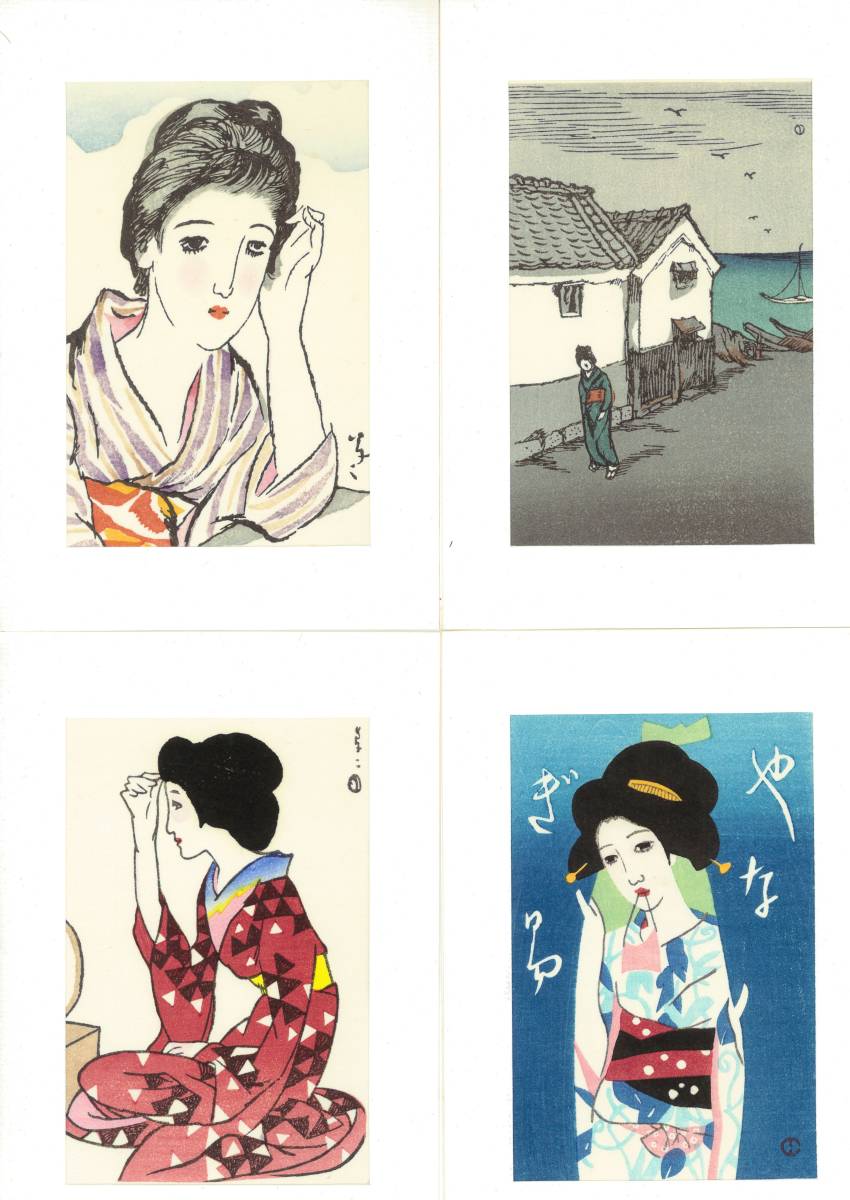 竹久夢二 木版画 - 通販 - guianegro.com.br