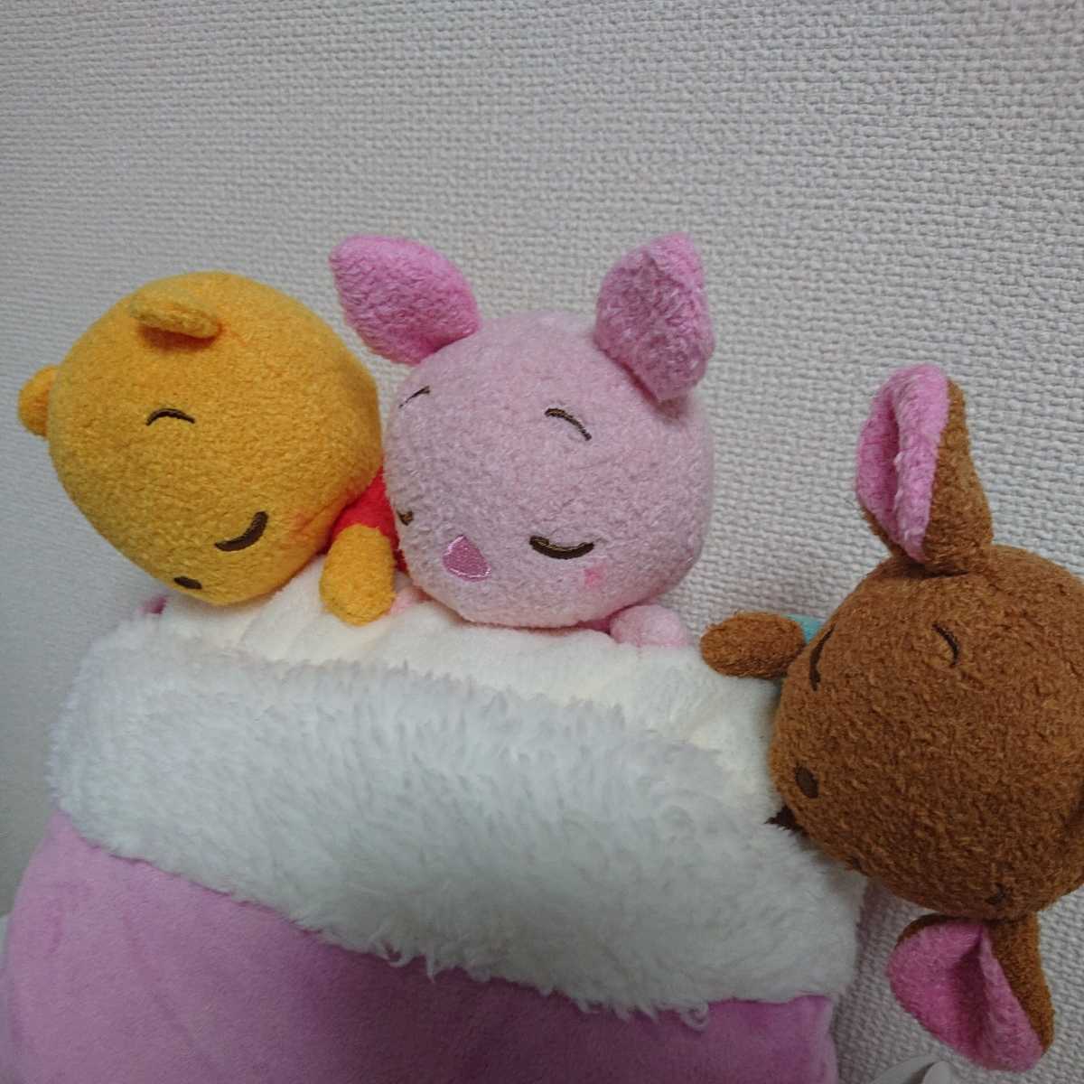  новый товар Disney Disney магазин ограничение Винни Пух покрывало примерно 70×100. покрывало на колени одеяло мягкая игрушка Пятачок розовый медведь 