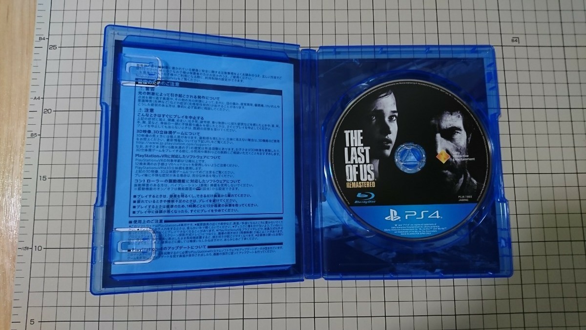 PS4ソフト THE LAST OF US (ラストオブアス)