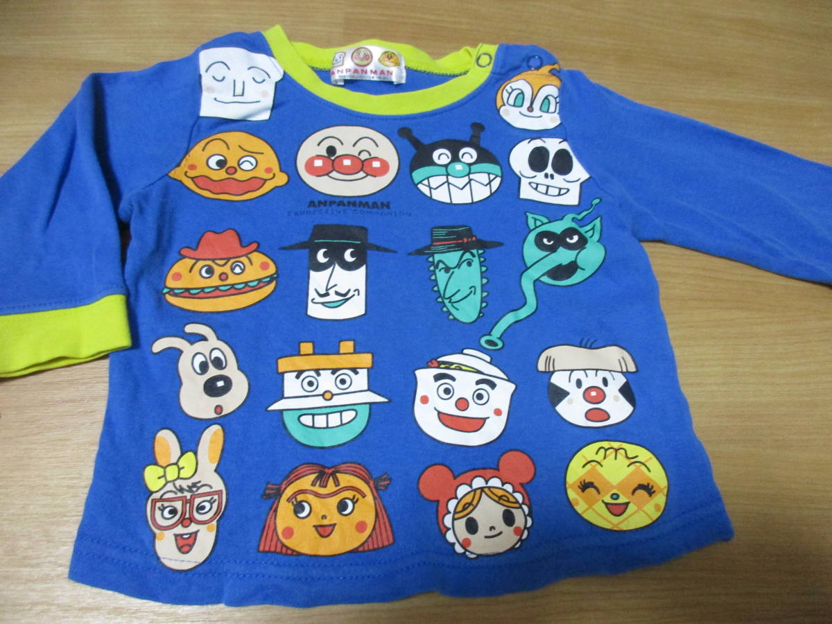 * great popularity * spot sale .* Anpanman * long sleeve T shirt!(80) affordable goods ~ first come, first served!!