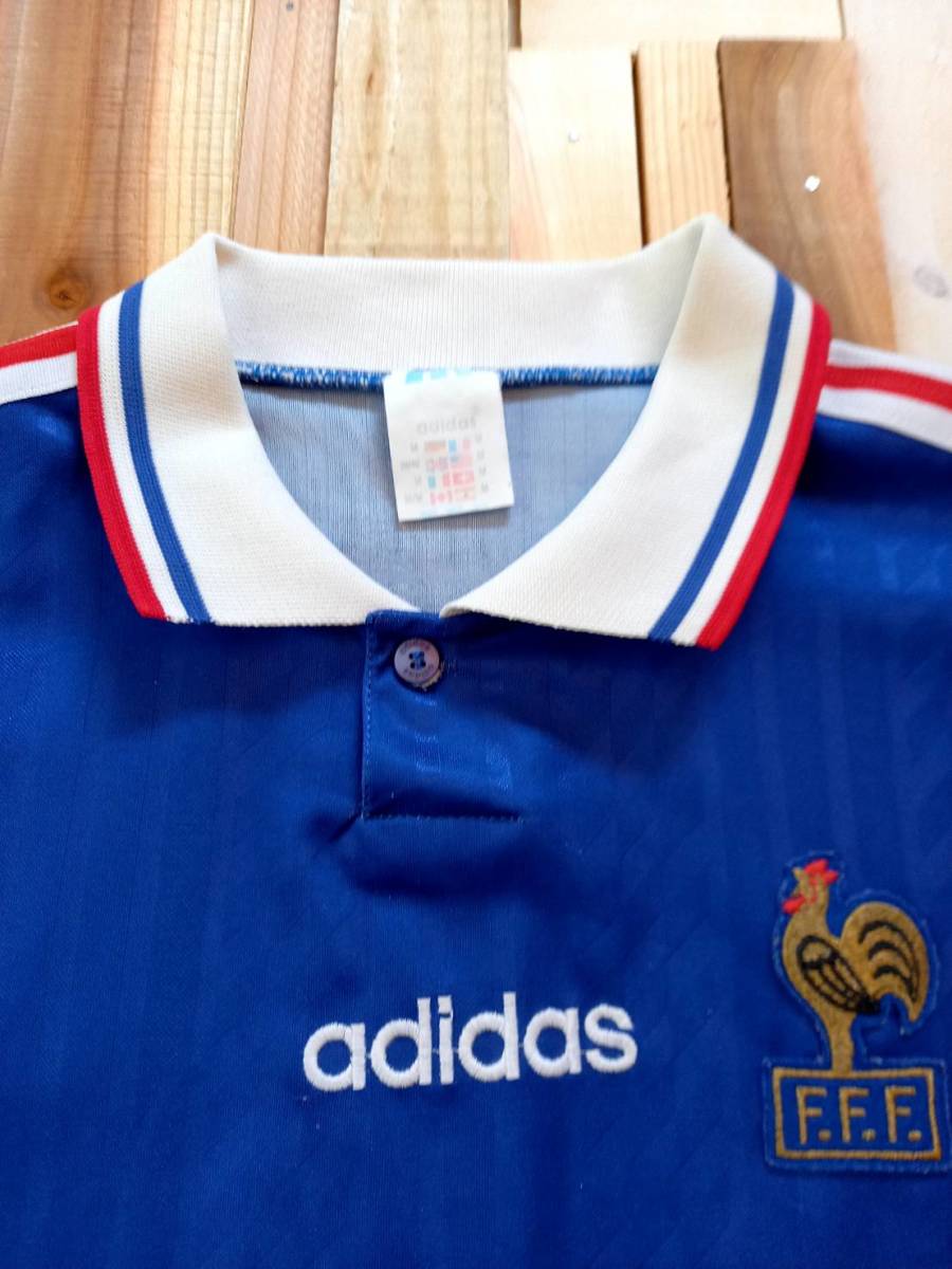 ビンテージ サッカー フランス代表 ユニフォーム 94年ホームモデル