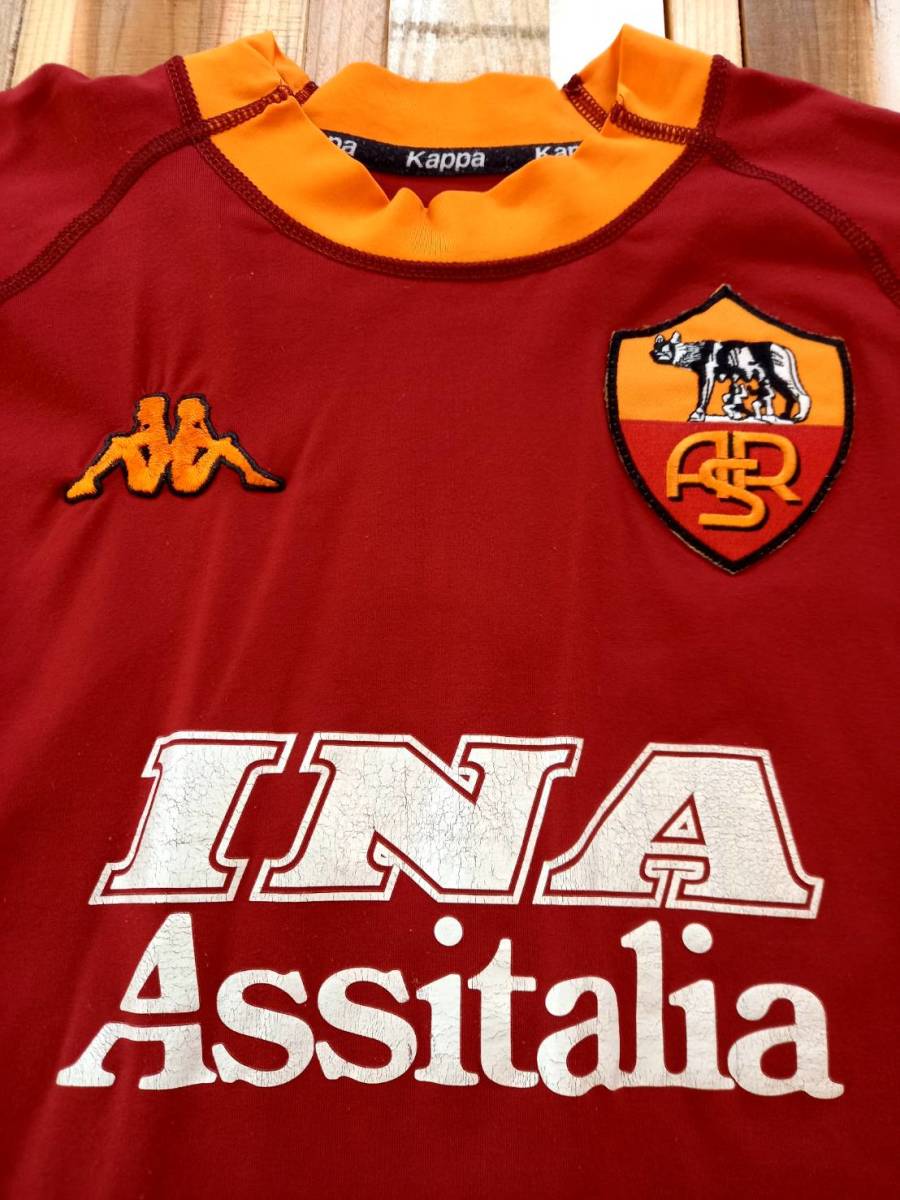 イタリア セリエA ASローマ サッカーユニフォーム 2000~01年 イタリア セリエA ASローマ サッカーユニフォーム 2000~01年