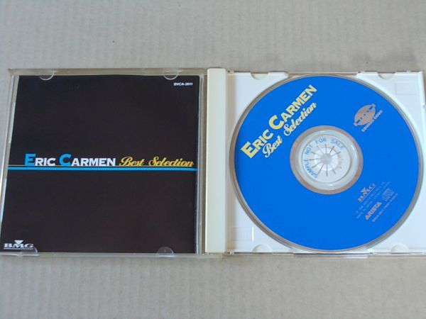 E3570　即決　CD　エリック・カルメン『ベスト・セレクション』　帯付　国内盤　プロモ盤　非売品_画像2