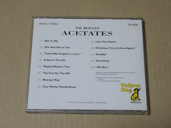 E3772　即決　ザ・ビートルズ THE BEATLES『ACETATES』　輸入盤_画像3