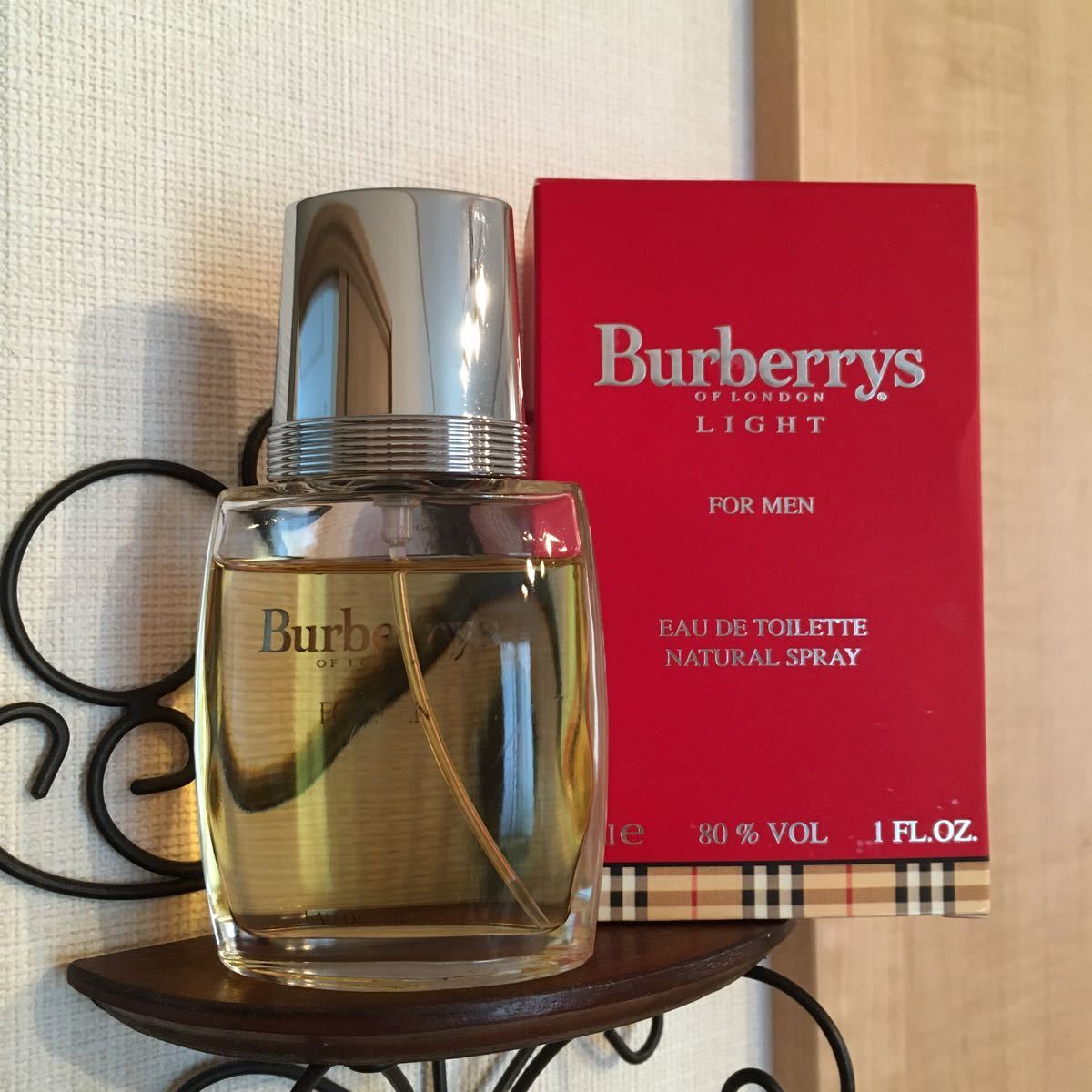 Burberry バーバリーライトフォーメン　オードトワレ　香水　30ml 以下　中古