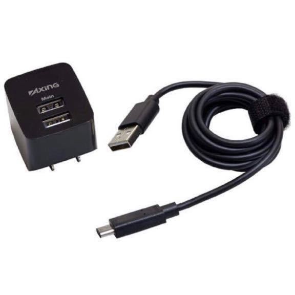 【未開封】多摩電子工業 USB Type-C AC充電器 2ポート 2.1A 出力 TA53CUK_画像1