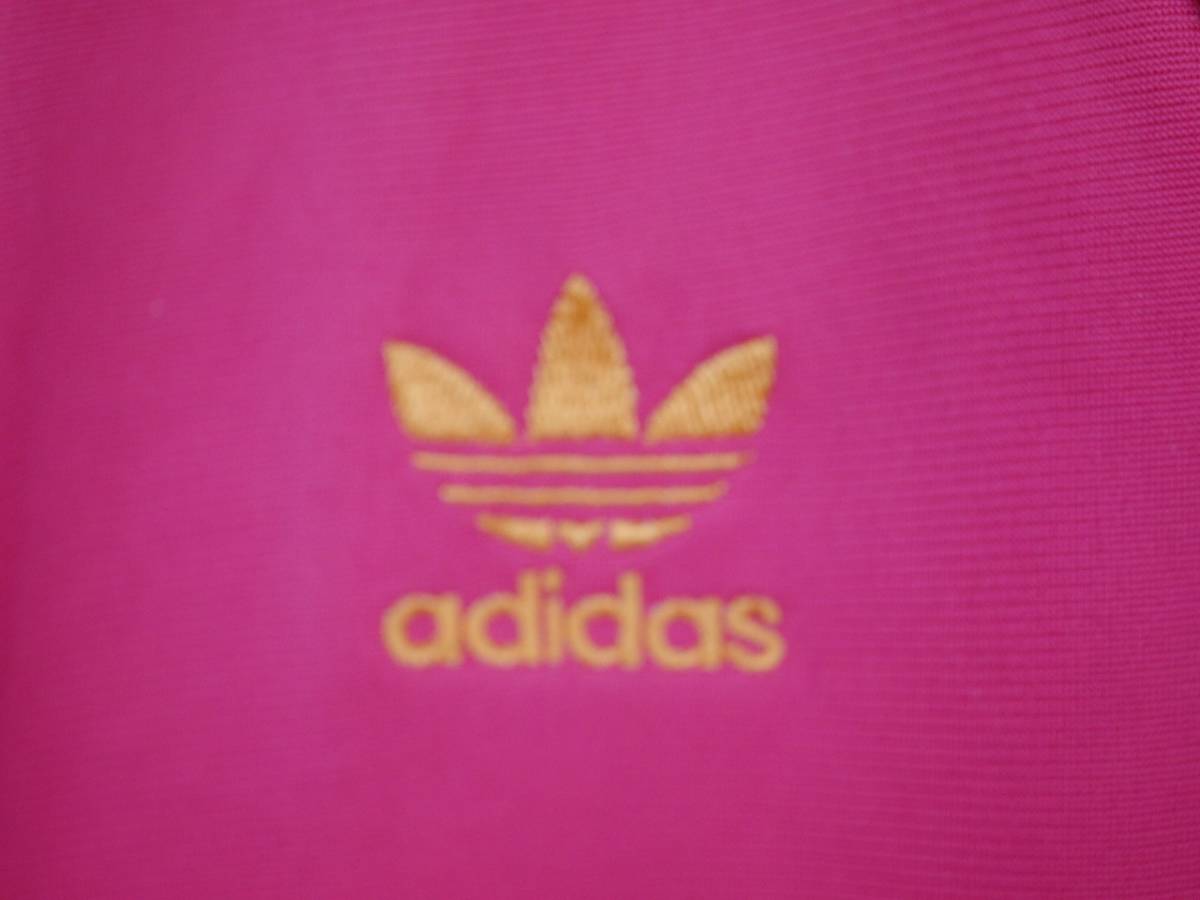 adidas Adidas три лист Logo розовый × orange 3 линия 