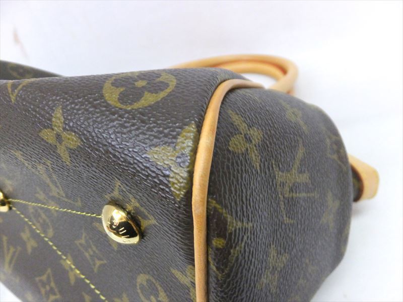 ☆良品【ヴィトン】ハンド バッグ モノグラム M40143 ティヴォリPM 茶
