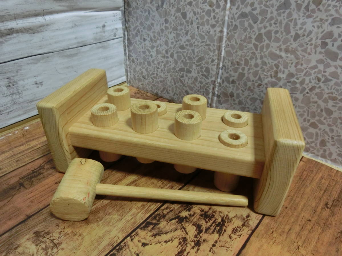 Paypayフリマ ハンドメイド 手作り ウッド 木工 子どもの知育玩具 トンカチトントン Paypayフリマ ハンドメイド 手作り ウッド 木工 子どもの知育玩具 トンカチトントン