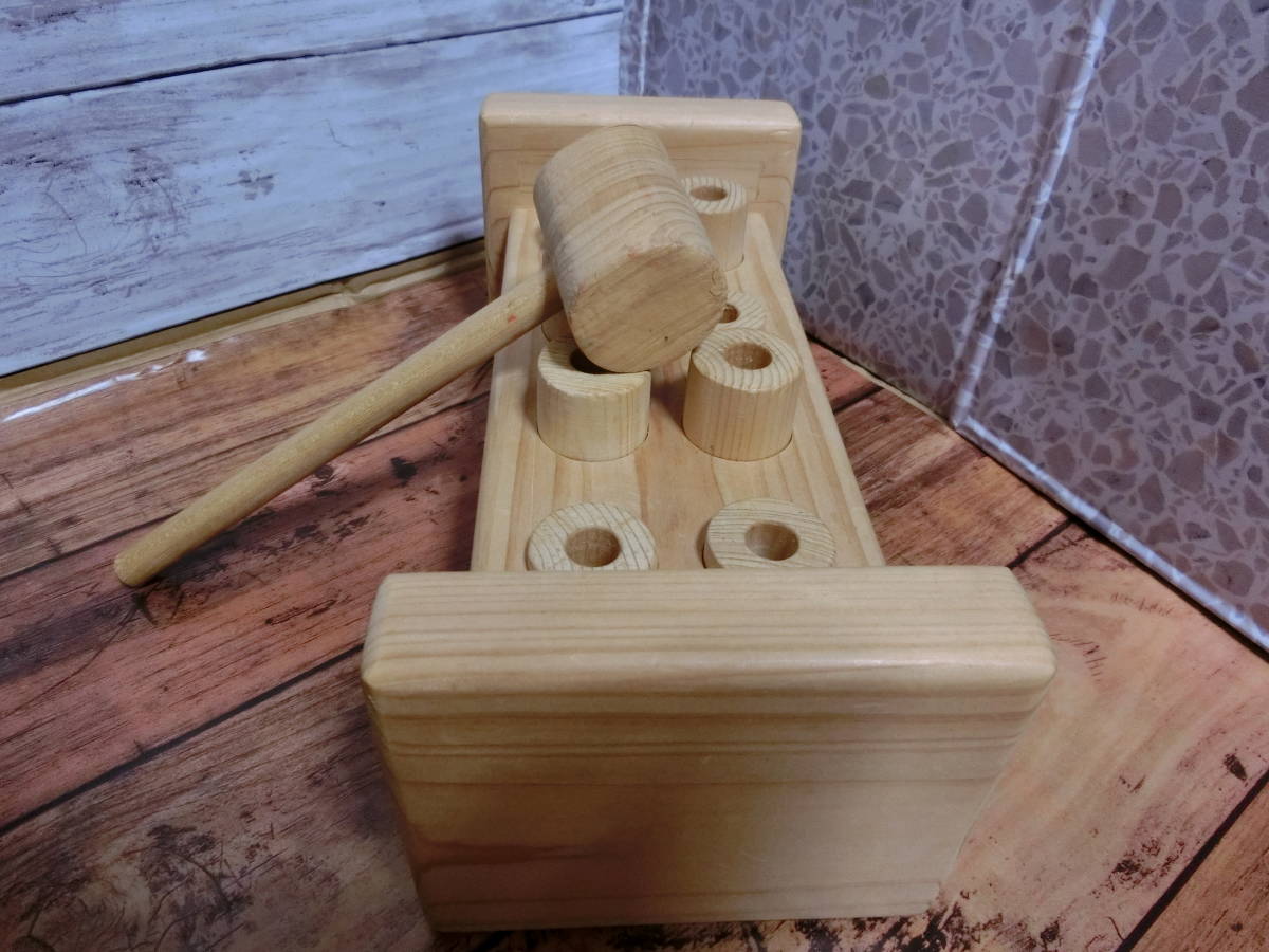 Paypayフリマ ハンドメイド 手作り ウッド 木工 子どもの知育玩具 トンカチトントン Paypayフリマ ハンドメイド 手作り ウッド 木工 子どもの知育玩具 トンカチトントン