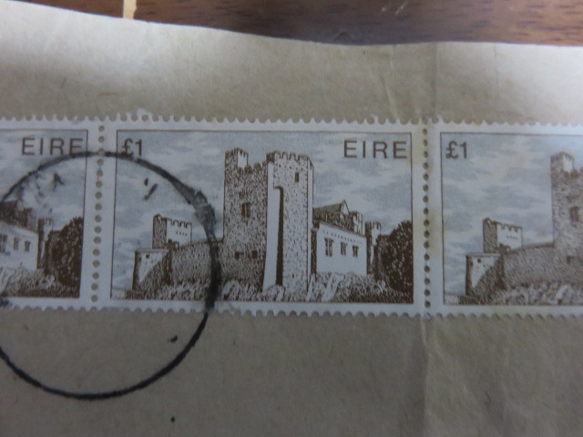 切手5枚「EIRE」（アイルランド）消印あり_画像3