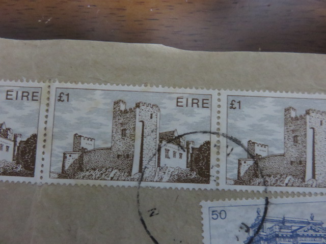 切手5枚「EIRE」（アイルランド）消印あり_画像4