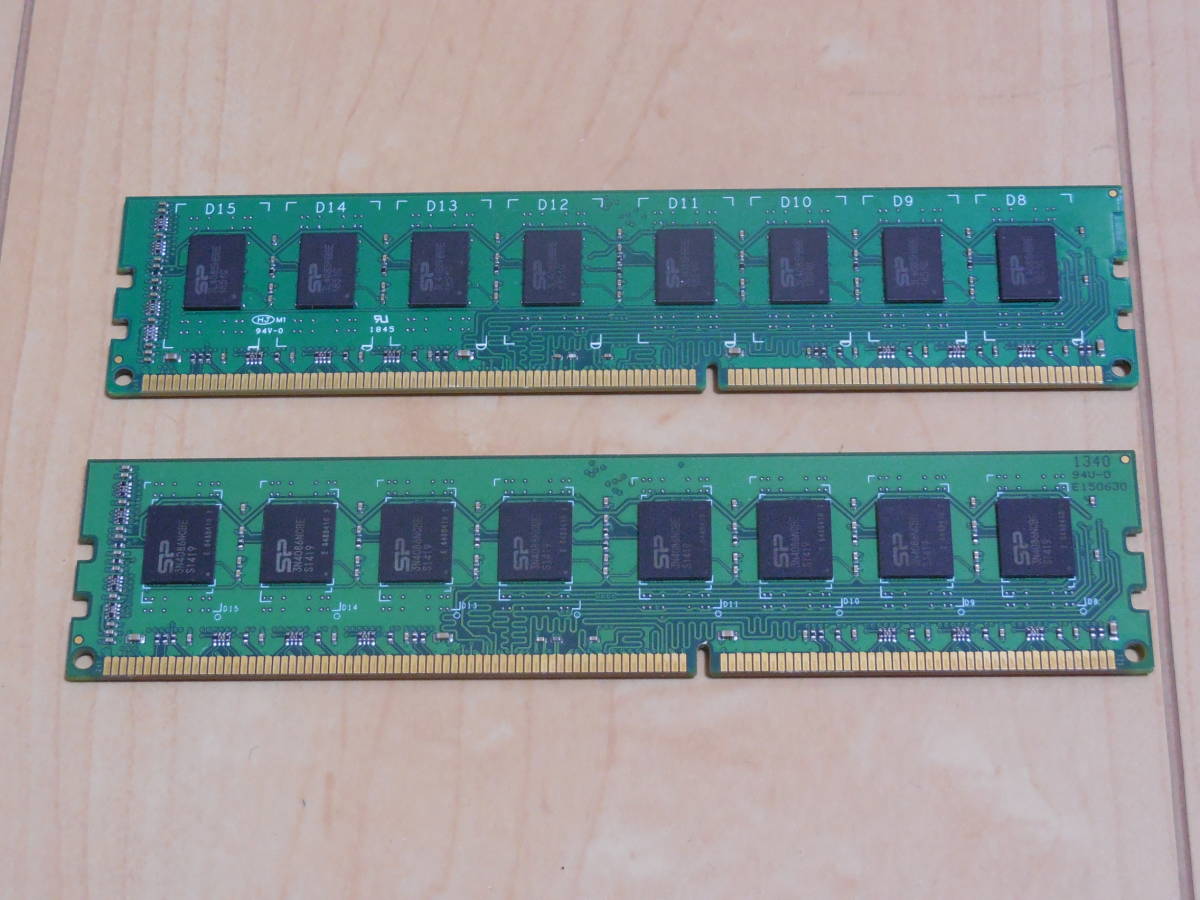 シリコンパワー DDR3 メモリ PC3-12800 DDR3-1600Mhz 8GB×2枚 16GB_画像3
