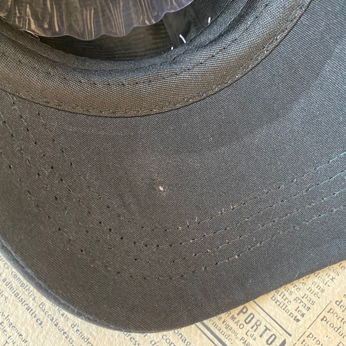 キャップ 帽子 黒 ブラック メンズ レディース ユニセックス ベースボールキャップ ローキャップ  帽子キャップ　ロゴキャップ