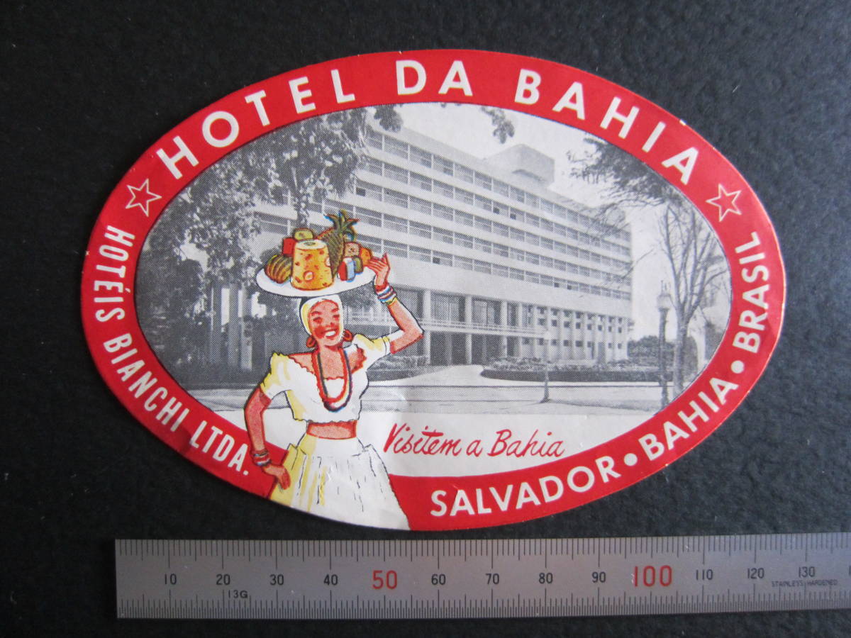  hotel label #HOTEL DA BAHIA# Brazil 