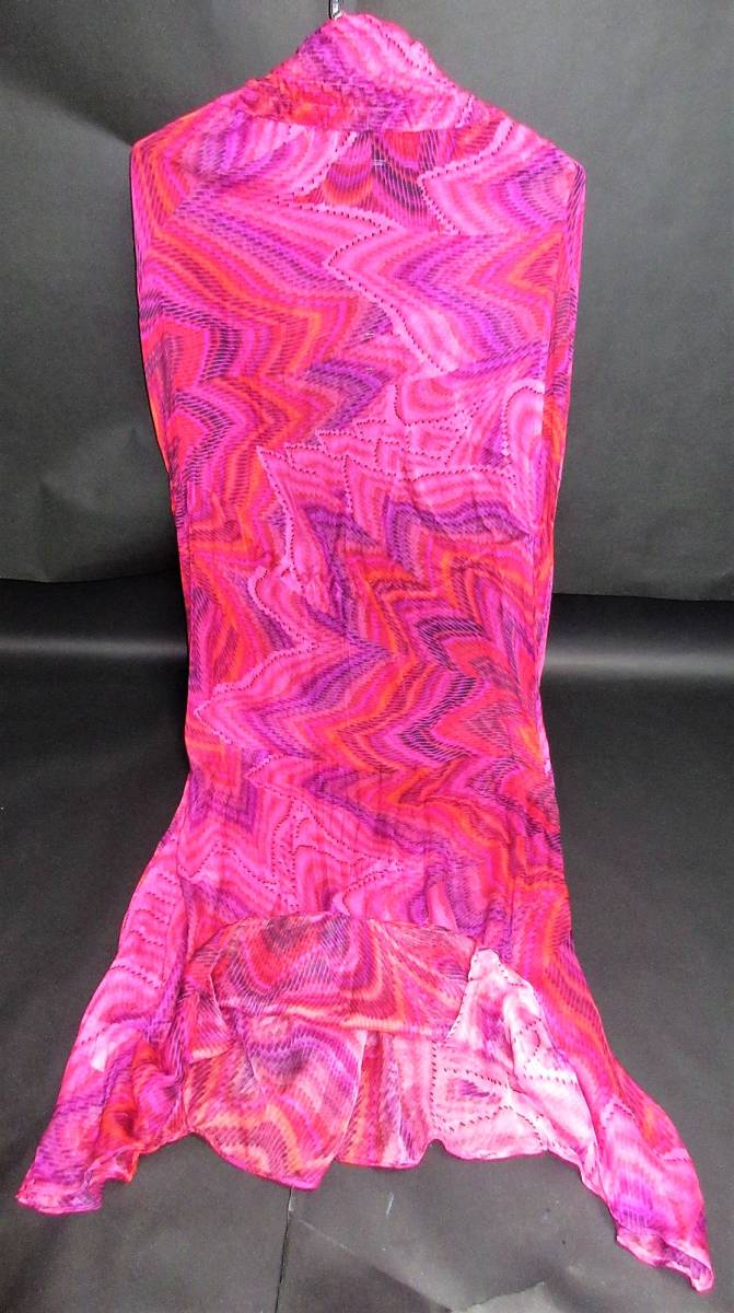  Melissa odabashu*MELISSA ODABASH* шелк дизайн платье Pool Side одежда розовый * включая доставку!