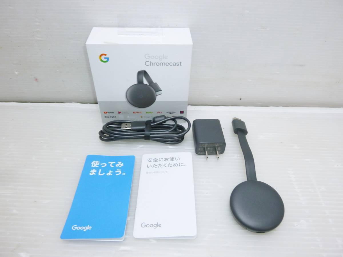 CN1700tg 売り切り！1円セール Google Chromecast GA00439-JP グーグル