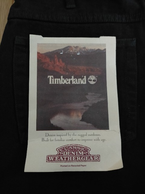 新品 デッドストック 90s ビンテージ Timberland ティンバーランド ブラック バギーショーツ ショートパンツ W31_画像8