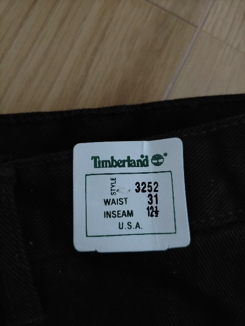 新品 デッドストック 90s ビンテージ Timberland ティンバーランド ブラック バギーショーツ ショートパンツ W31_画像9