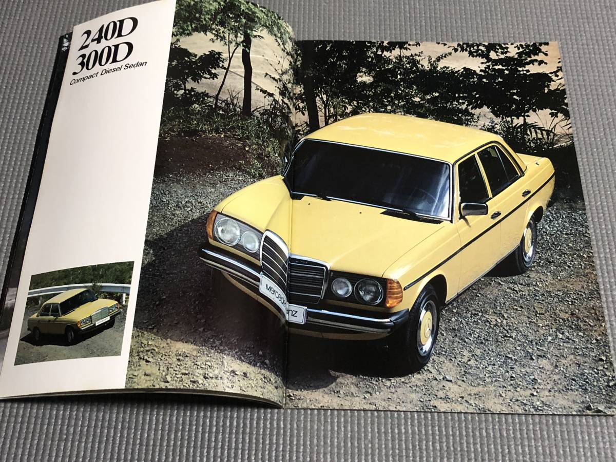 メルセデスベンツ 総合カタログ 300D//280CE//450SE//450SL 1978年