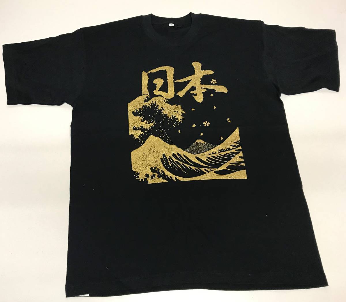 日本 / Tシャツ / L / 黒 @2W-N6-01_画像2