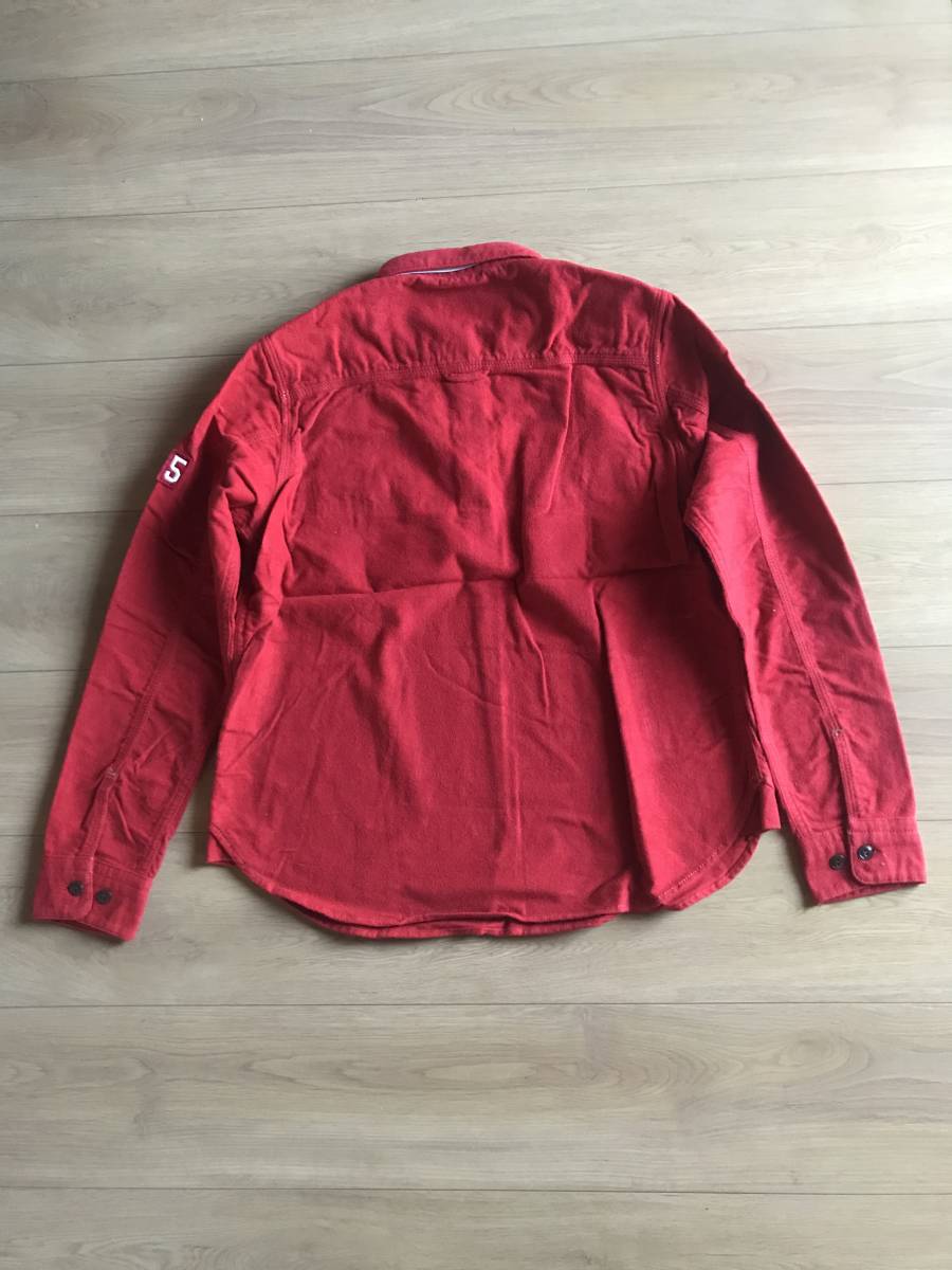 新品！可愛い☆PEARLYGATESパーリーゲイツ★長袖襟付きプルオーバーシャツサイズ１赤色_画像3