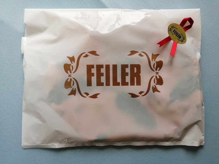 FEILER（フェイラー）バナナ柄ミニトートバッグ